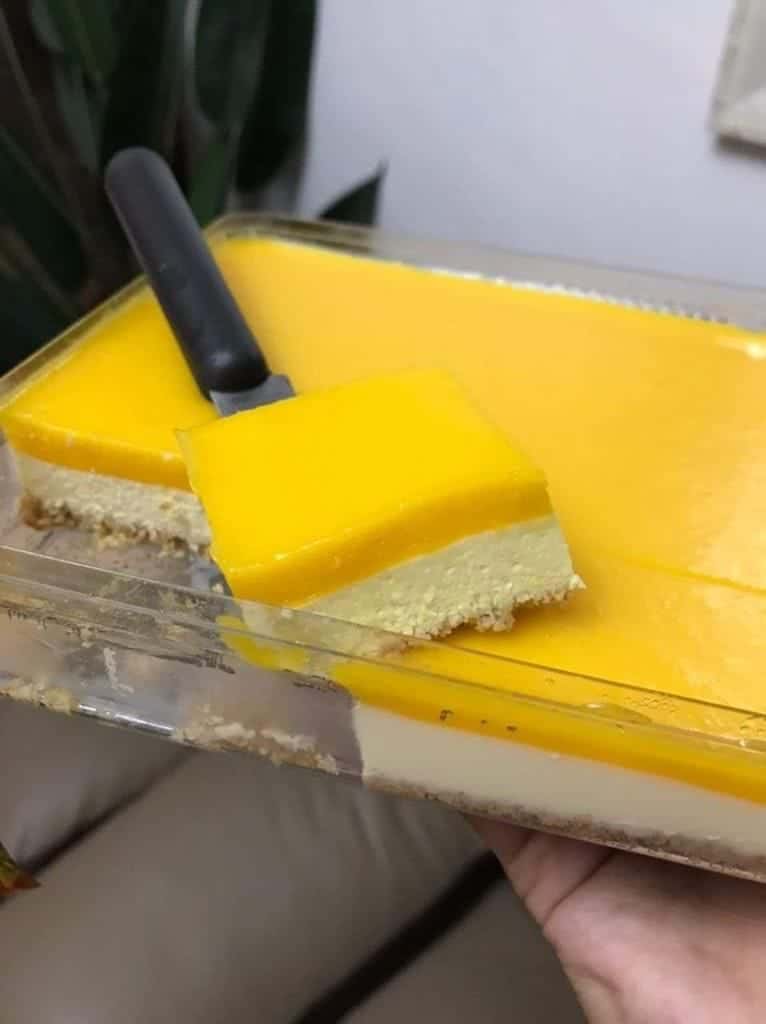 mango cheese cake