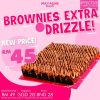 BROWNIES EXTRA DRIZZLE