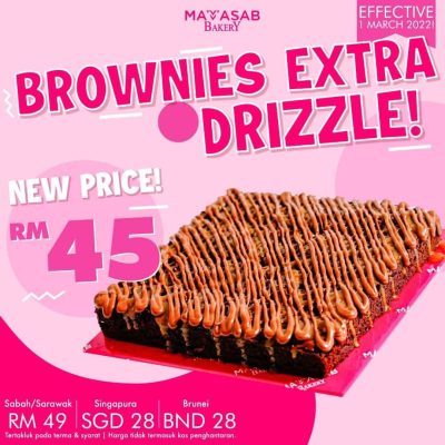 BROWNIES EXTRA DRIZZLE