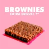 brownies extra drizzle
