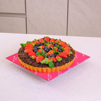 Cheese Tart Oreo Hazelnut Chocolate 7 Inci With Berries Mamasab