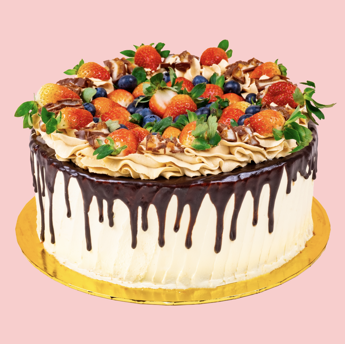 Chocolate Peanut Butter With Berries 9 Inci (Whole) Mamasab