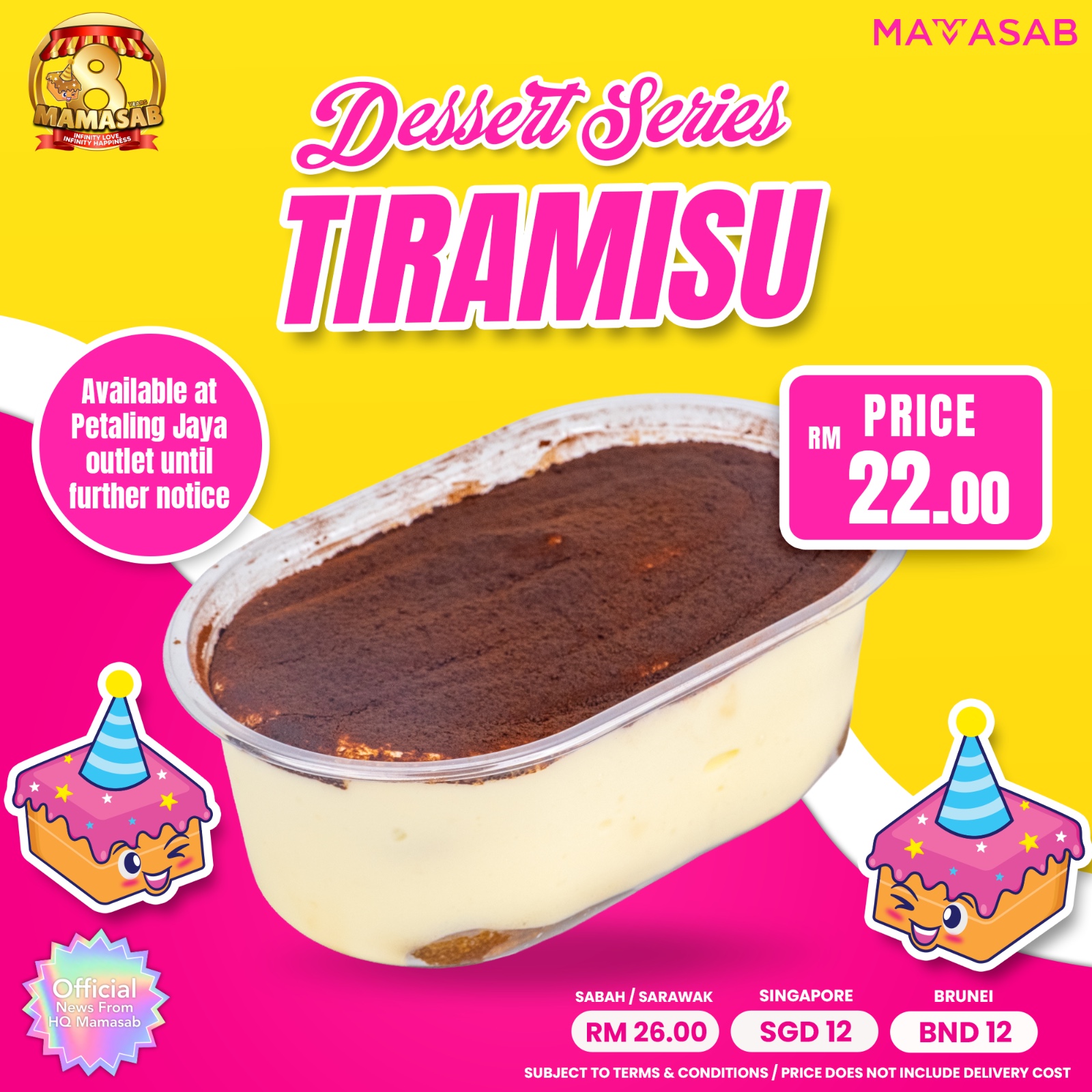 Tiramisu Mini Mamasab