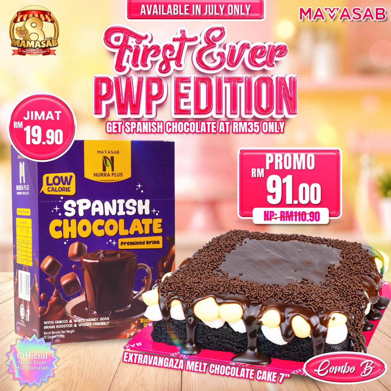 Combo Emcc+ Spanish Chocolate Mamasab