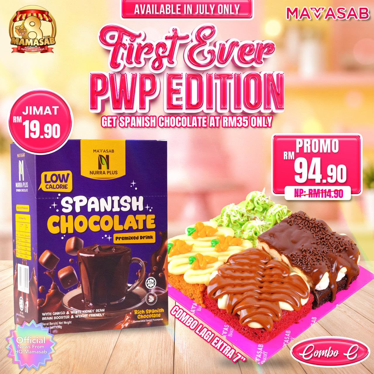 Combo Cle + Spanish Chocolate Mamasab