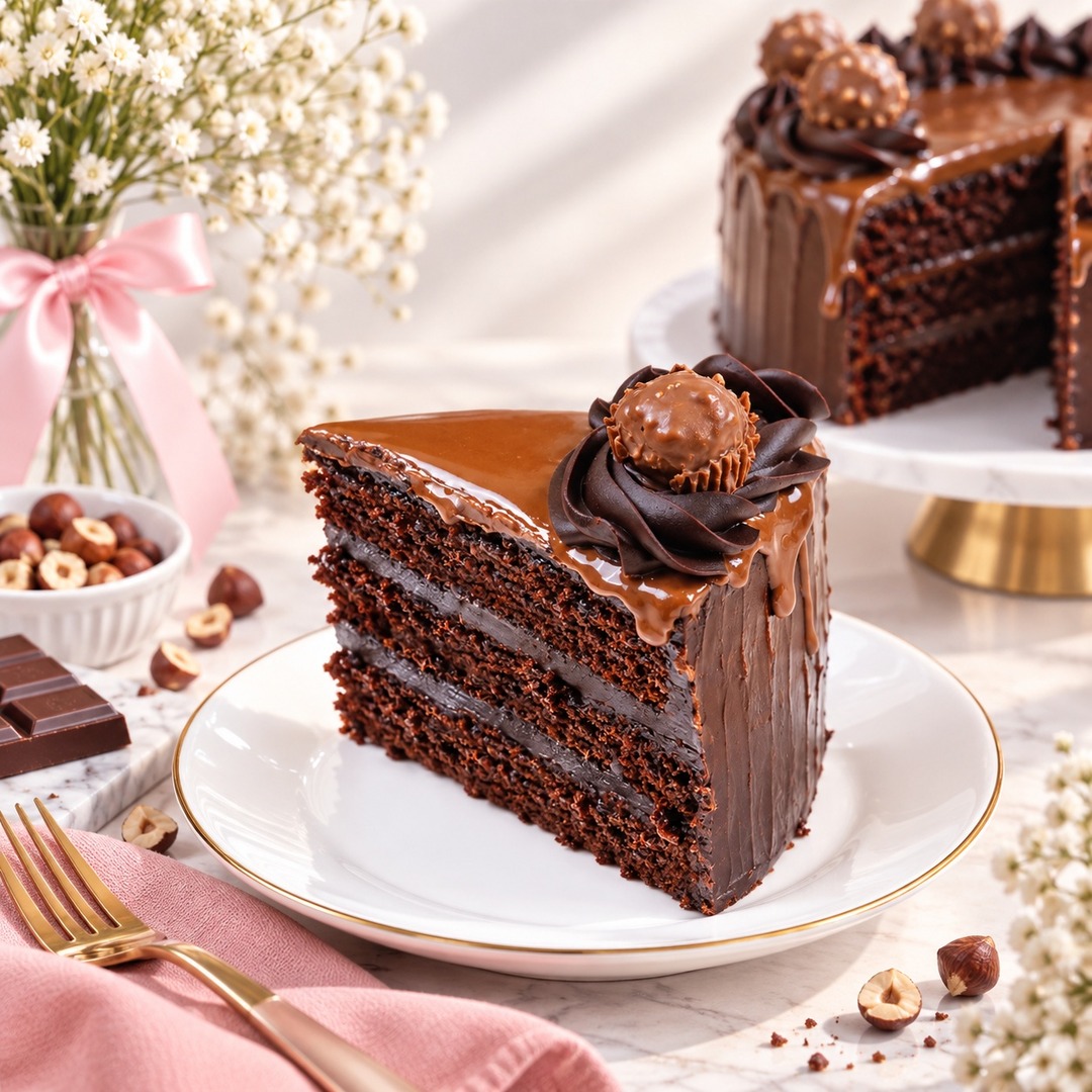 Crazy Rich Chocolate (Slice) Mamasab